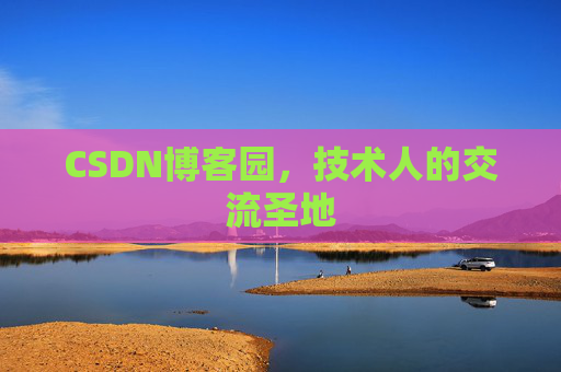 CSDN博客园，技术人的交流圣地